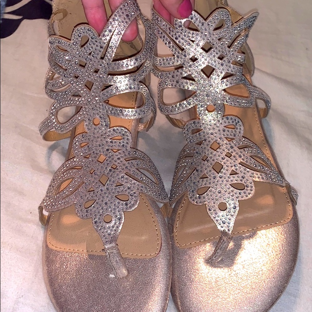 Silver/Gold Torrid Sandals